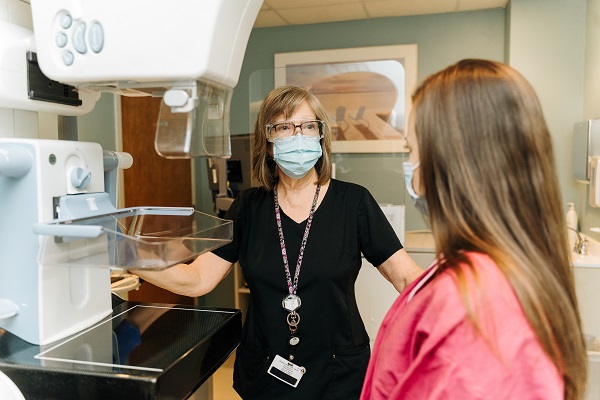 Mammography patient